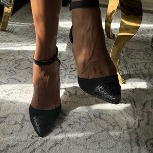 Black Point Toe Heels Sz 12
